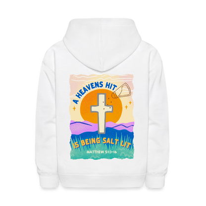 SALTLIT Kids' Hoodie - white