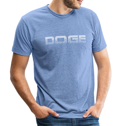 DOGE Unisex Tri-Blend T-Shirt - heather blue