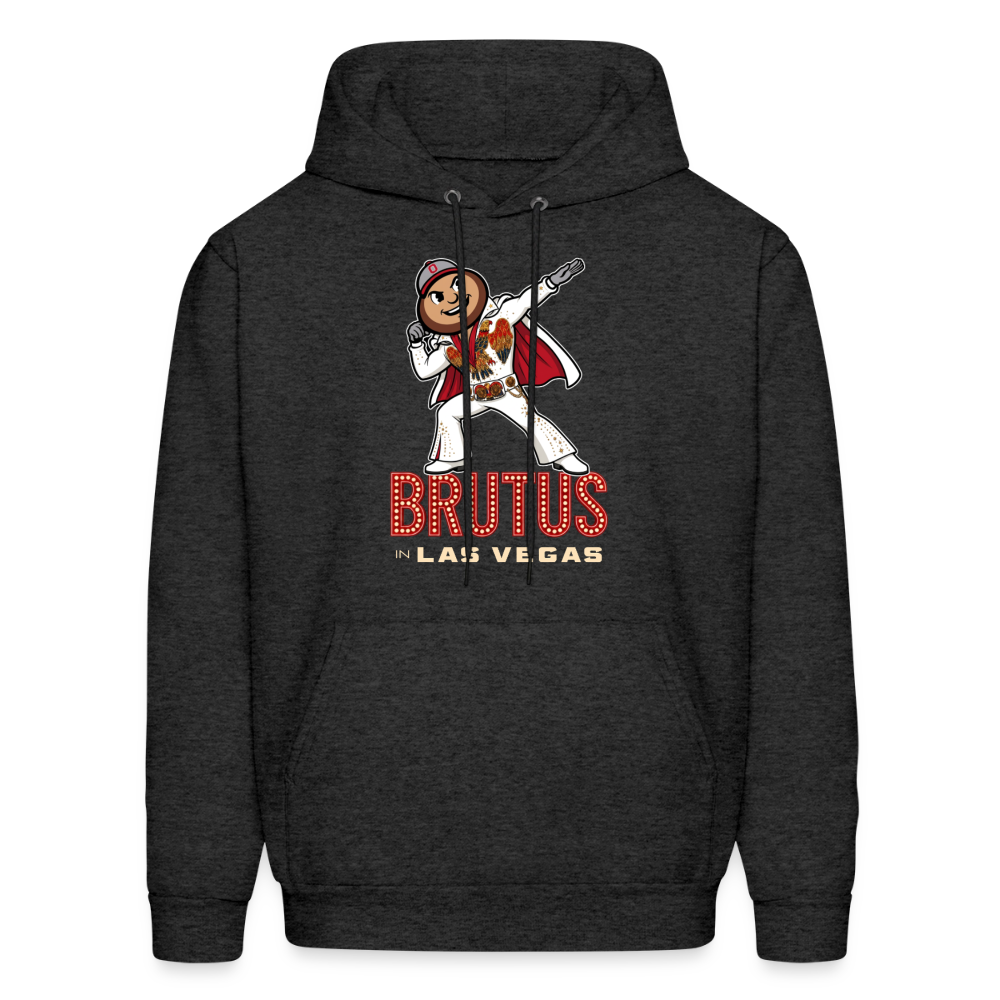 Brutus in Las Vegas Men's Hoodie - charcoal grey