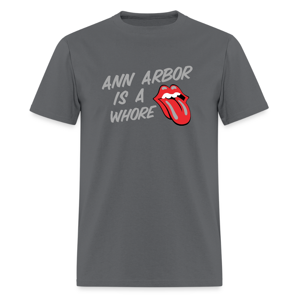 Ann Arbor is aWhore Unisex T-Shirt - charcoal