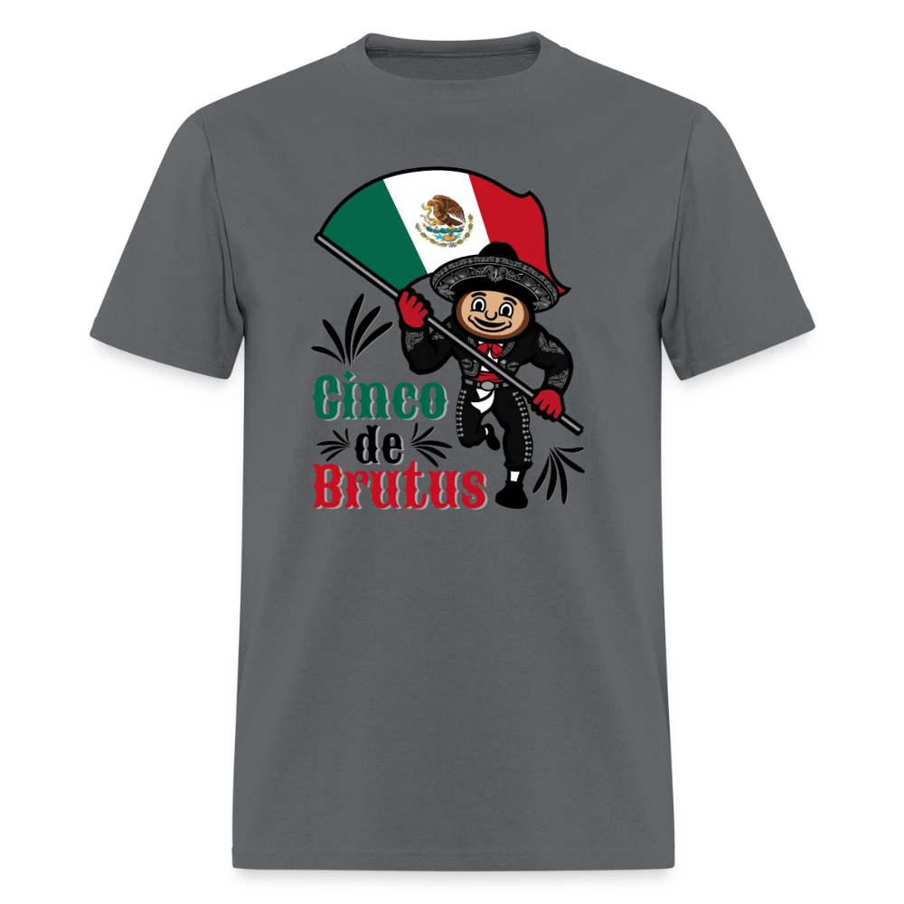 Cinco de Brutus Men's T-Shirt - charcoal