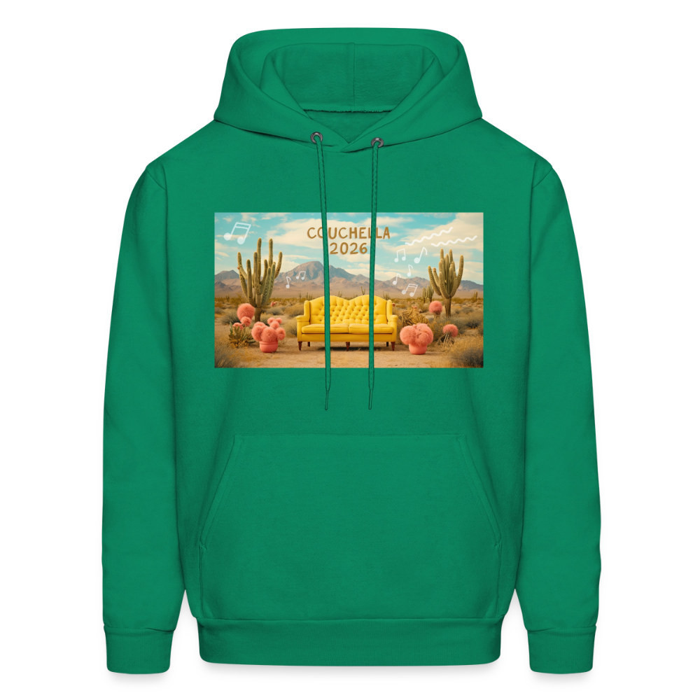 Couchella 2026 Men's Hoodie - kelly green