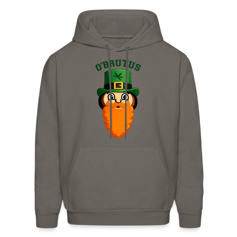 O'Brutus St. Patrick's Day Men's Hoodie - asphalt gray