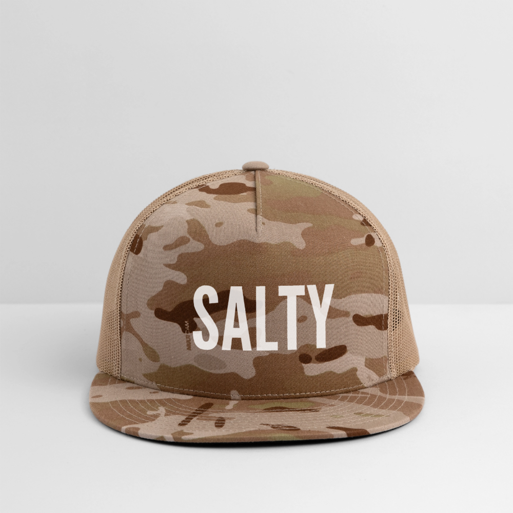 Salty Trucker Hat - MultiCam\tan