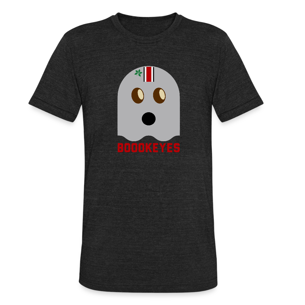 Boookeyes Unisex Tri-Blend T-Shirt - heather black