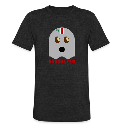 Boookeyes Unisex Tri-Blend T-Shirt - heather black