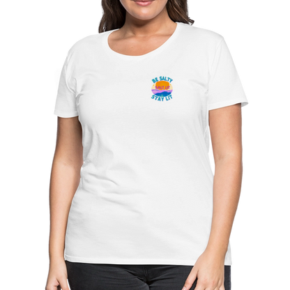 SALTLIT Scoop Neck - white