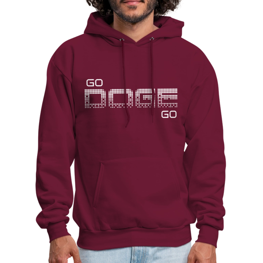 DOGE Men's Hoodie - burgundy