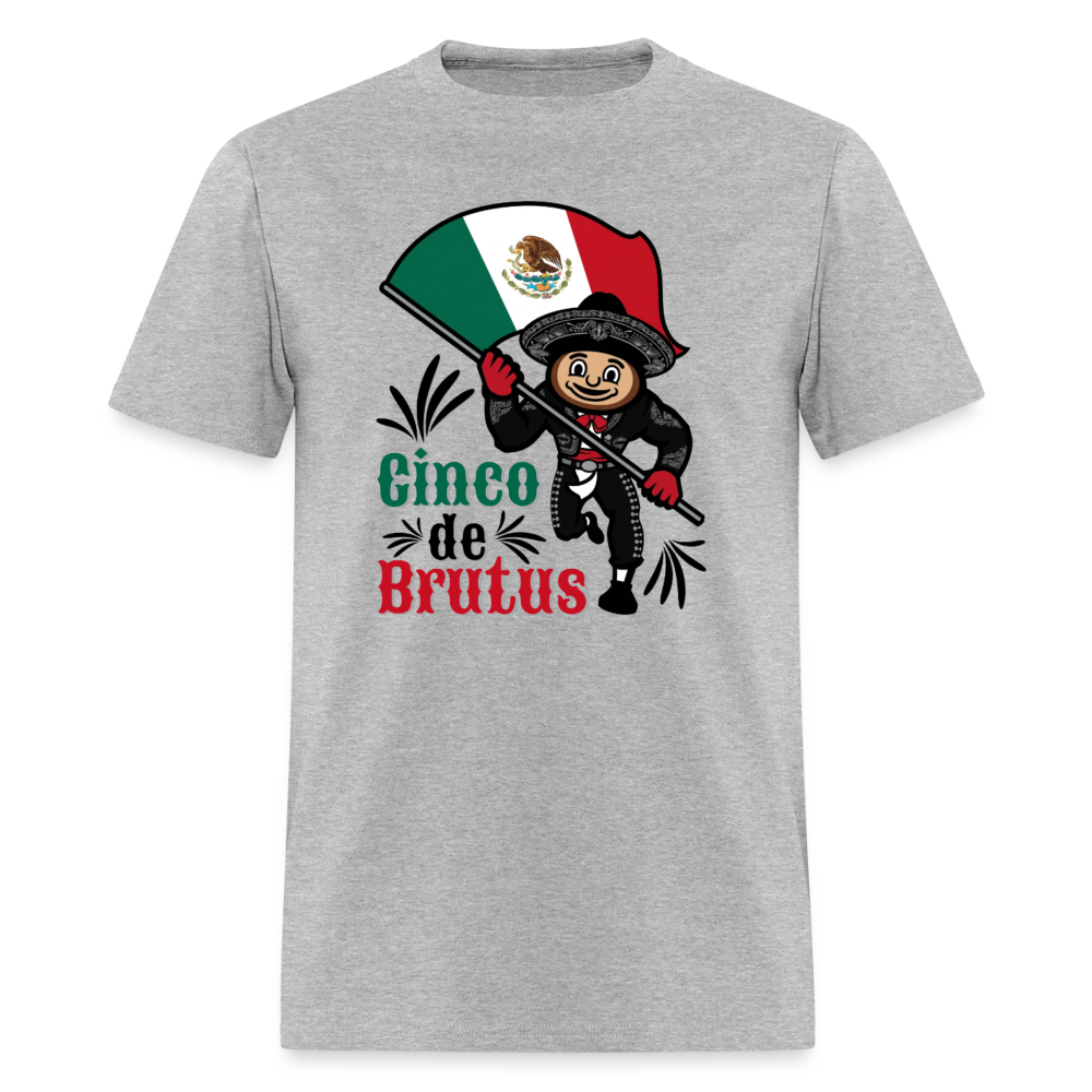 Cinco de Brutus Men's T-Shirt - heather gray