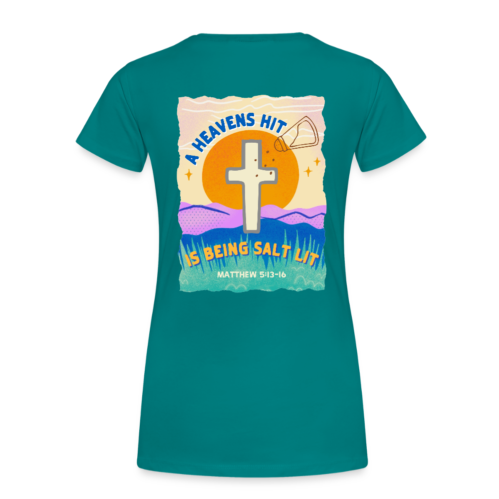 SALTLIT Scoop Neck - teal