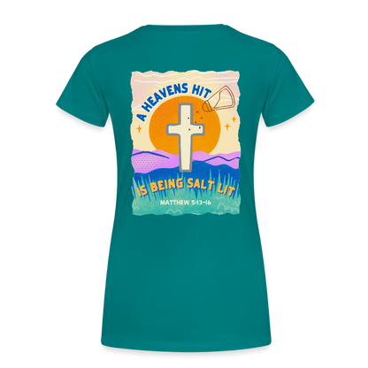 SALTLIT Scoop Neck - teal