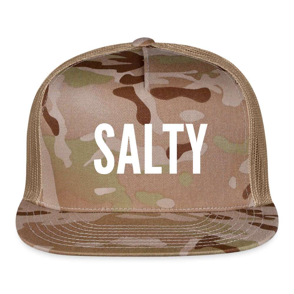 Salty Trucker Hat - MultiCam\tan