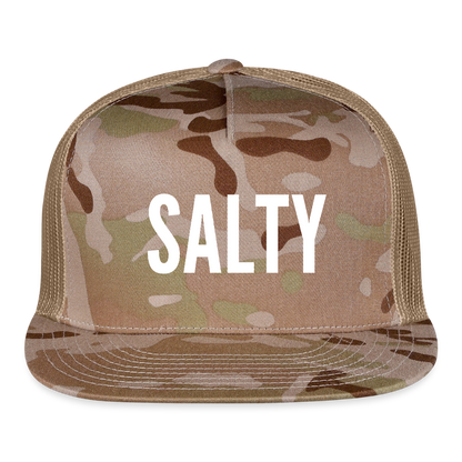 Salty Trucker Hat - MultiCam\tan
