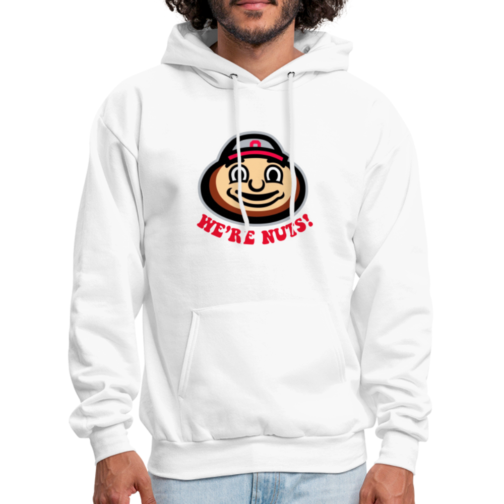 Brutus We're Nuts Men's Hoodie - white