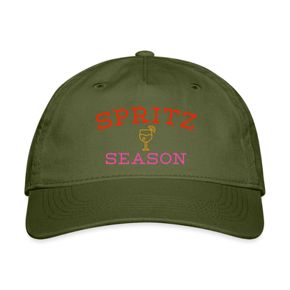 Spritz Season Organic Baseball Cap - olive green