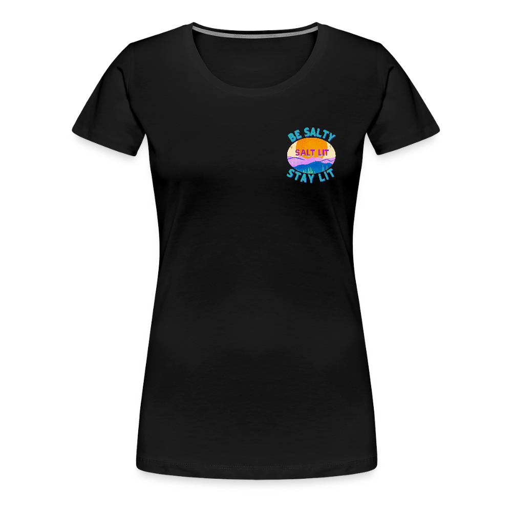 SALTLIT Scoop Neck - black