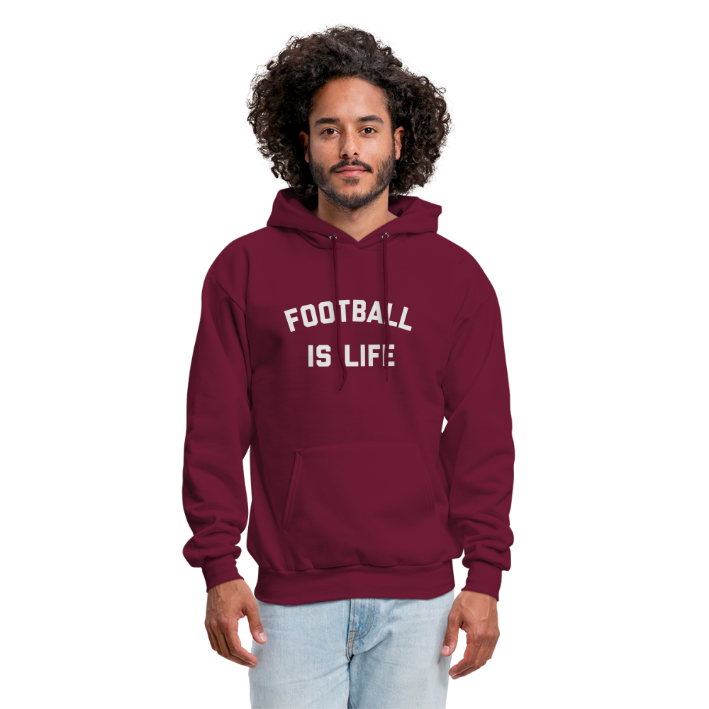 Men's Hoodie - burgundy