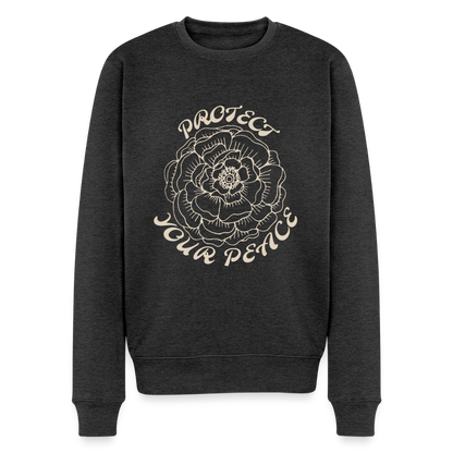 Protect Your Peace Unisex Premium Sweatshirt - heather anthracite