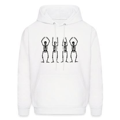 OHIO Skeletons Men's Hoodie - white