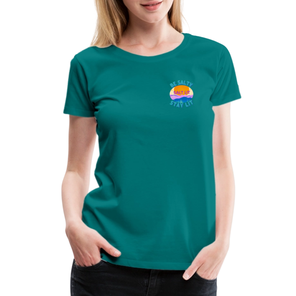 SALTLIT Scoop Neck - teal