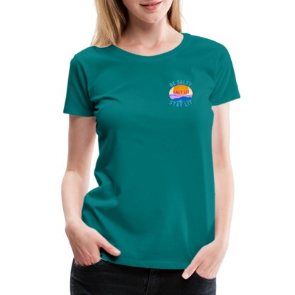 SALTLIT Scoop Neck - teal