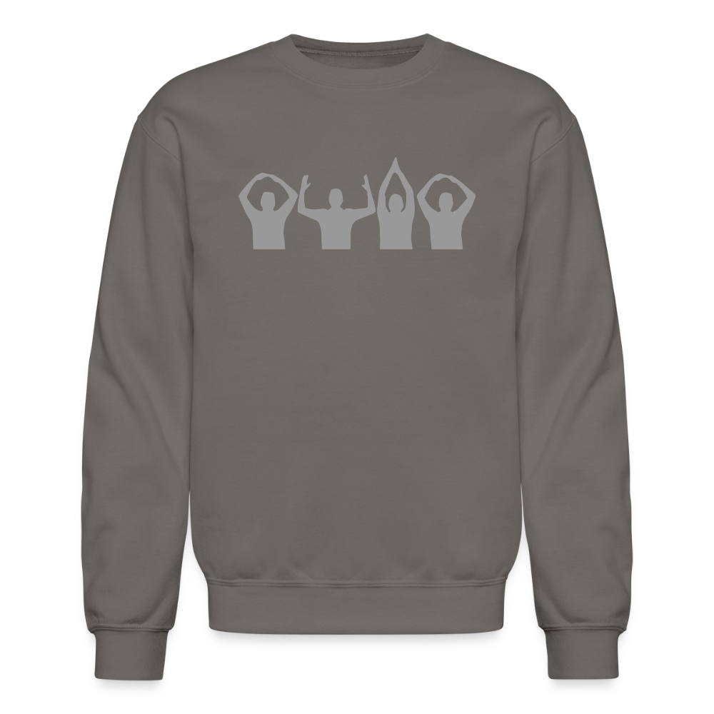 O-H-I-O Silhouette Crewneck Sweatshirt - asphalt gray