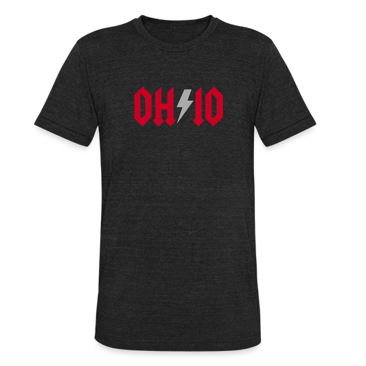 OH*IO Unisex Tri-Blend T-Shirt - heather black