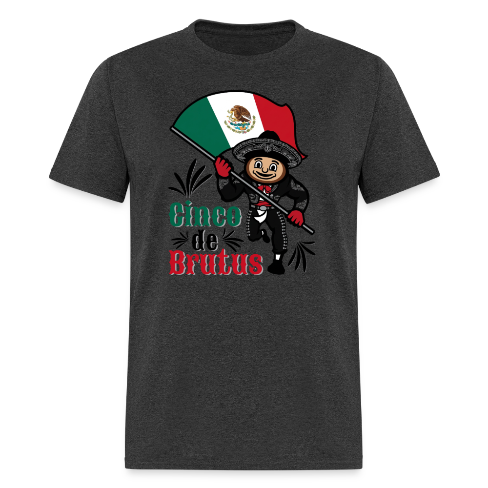 Cinco de Brutus Men's T-Shirt - heather black