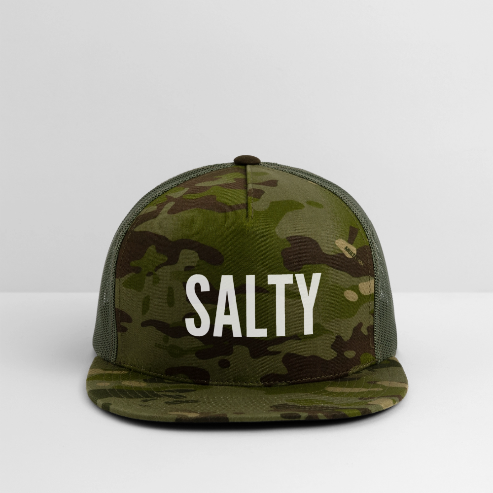 Salty Trucker Hat - MultiCam\green