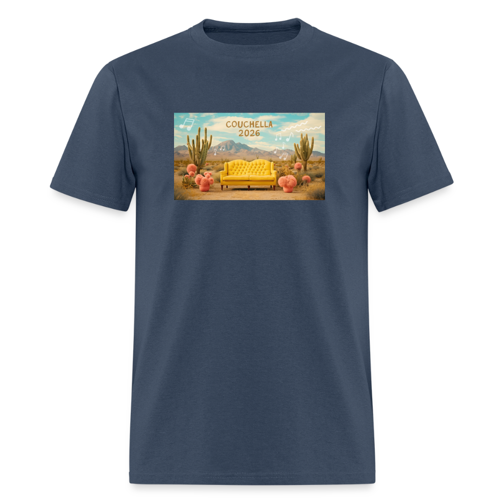 Couchella 2026 Unisex T-Shirt -  blue dusk