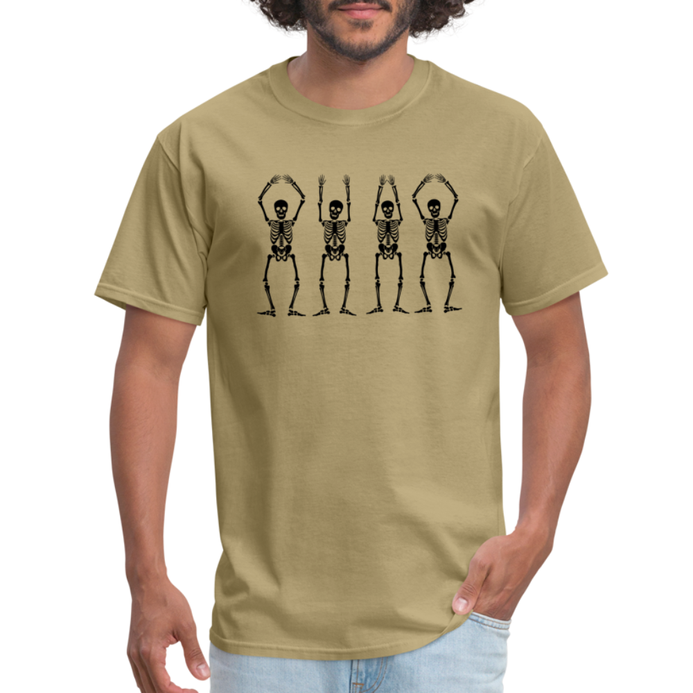 OHIO Skeletons Unisex Classic T-Shirt - khaki