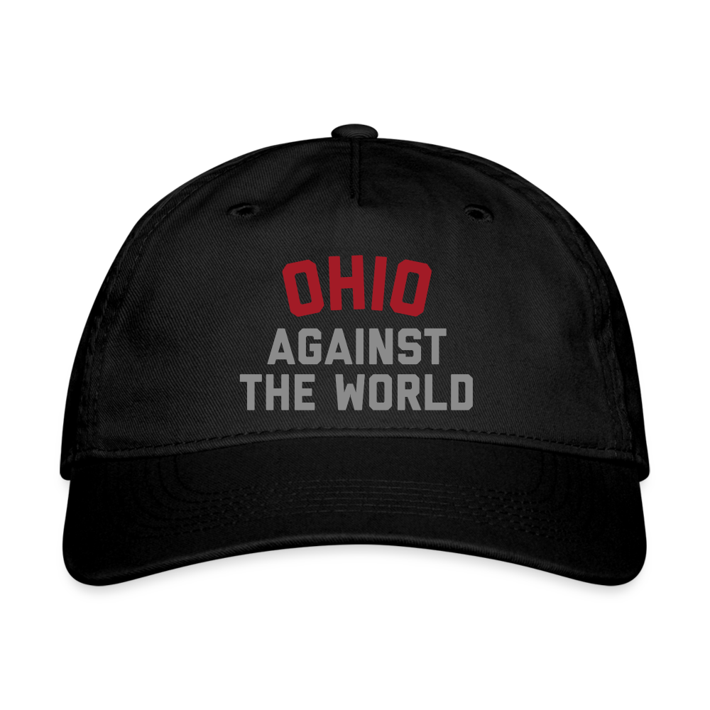 Ohio Against the World Organic Baseball Cap - black