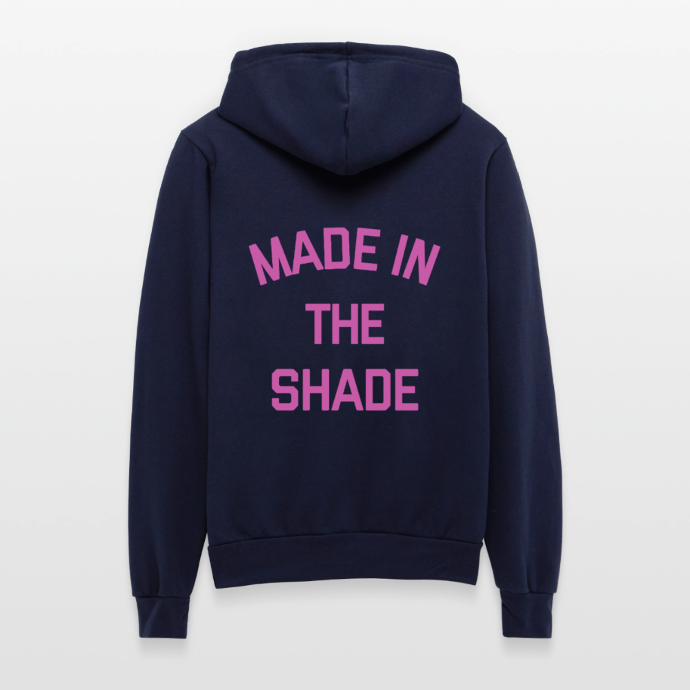 Made in the Shade Unisex Full Zip Hoodie - navy