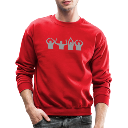 O-H-I-O Silhouette Crewneck Sweatshirt - red