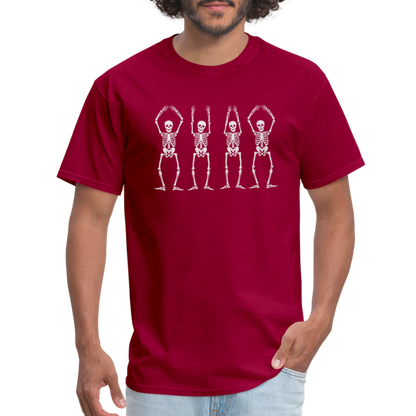 OHIO Skeletons Unisex Classic T-Shirt - dark red
