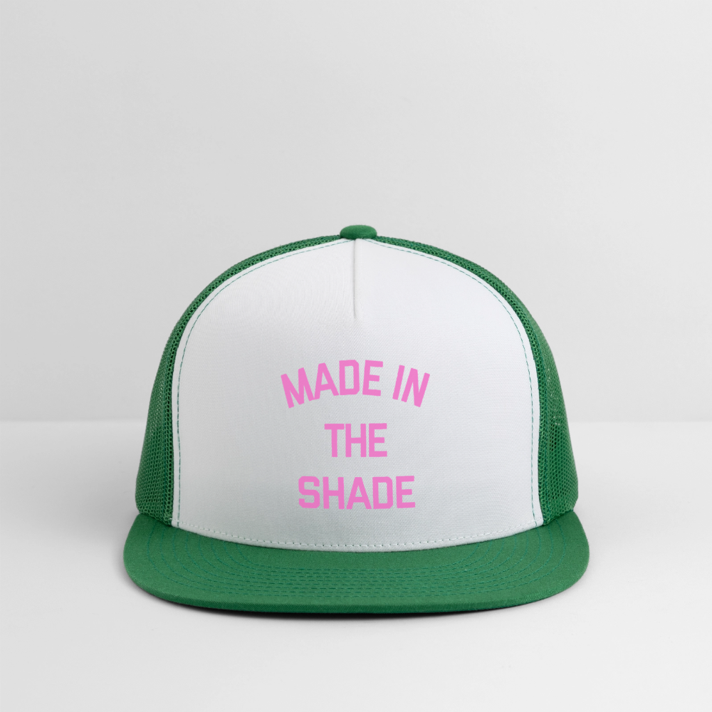 Made in the Shade Trucker Hat - white/kelly green