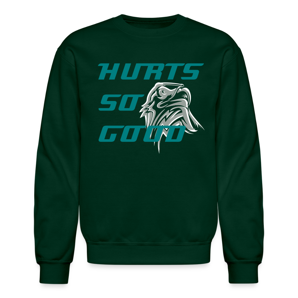 Philadelphia Hurts Crewneck Sweatshirt - forest green