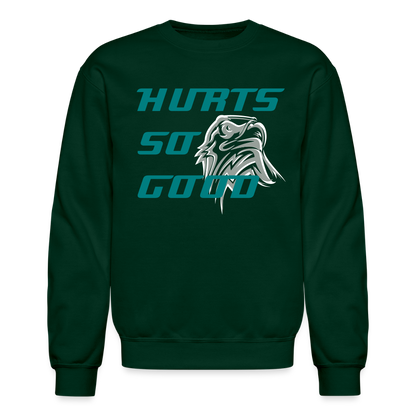 Philadelphia Hurts Crewneck Sweatshirt - forest green