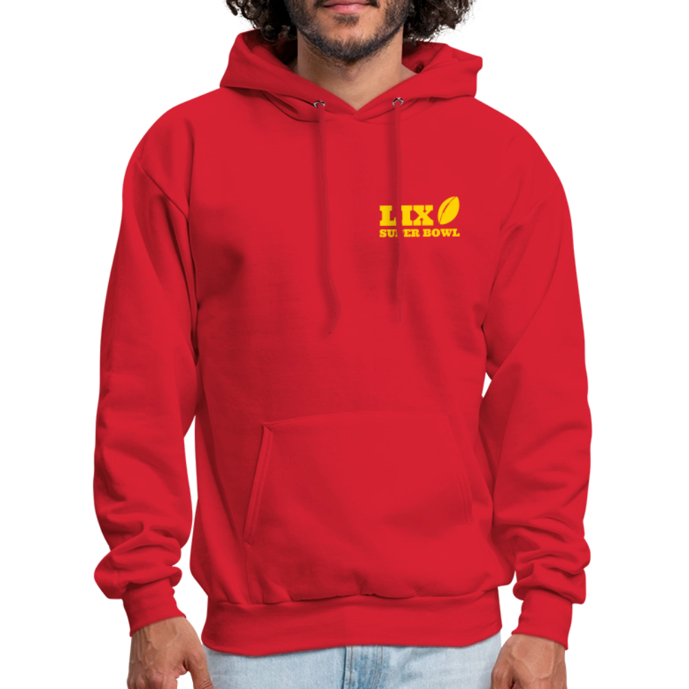 KC Chiefs Kingdom Men's Hoodie - red