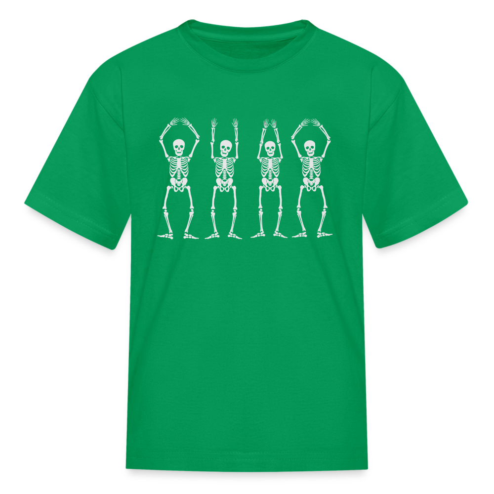 OHIO Skeletons Kids' T-Shirt - kelly green