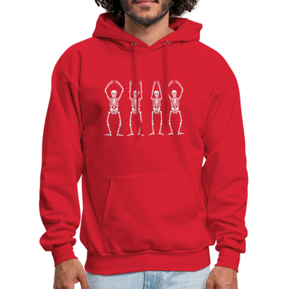 OHIO Skeletons Men's Hoodie - red