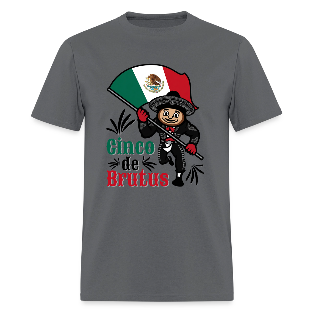Cinco de Brutus Men's T-Shirt - charcoal