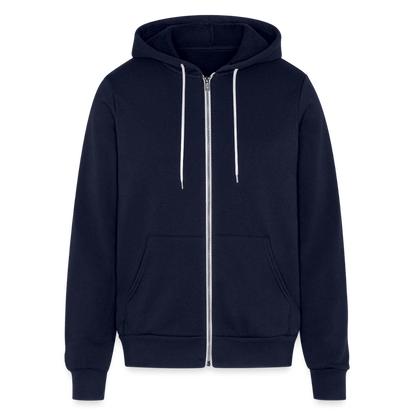 Made in the Shade Unisex Full Zip Hoodie - navy