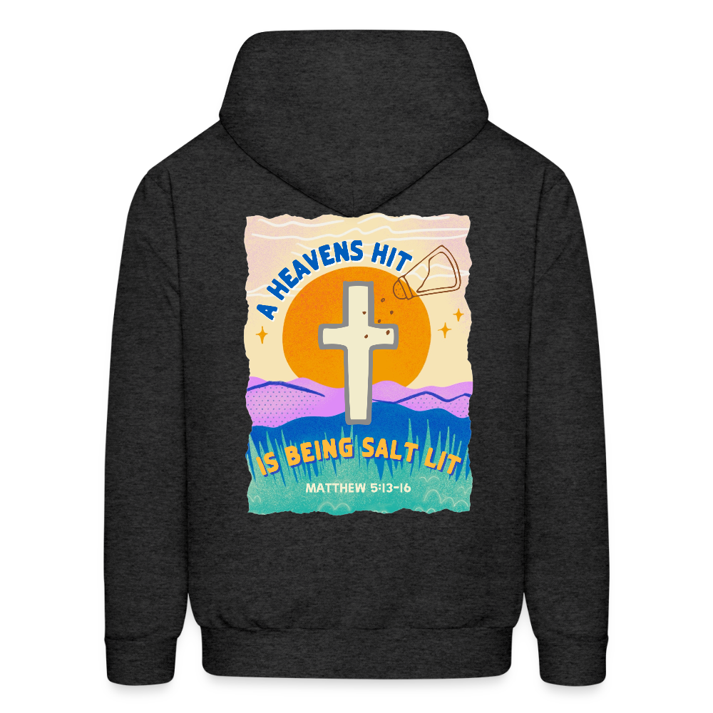 SALTLIT Men's Hoodie - charcoal grey