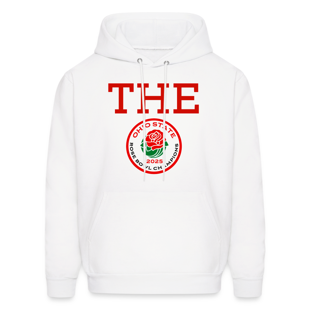 THE 2025 Rose Bowl Champions Men's Hoodie - white