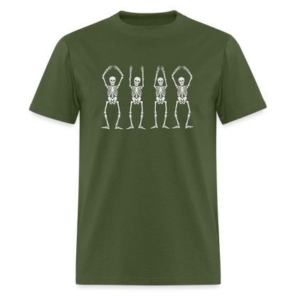 OHIO Skeletons Unisex Classic T-Shirt - military green