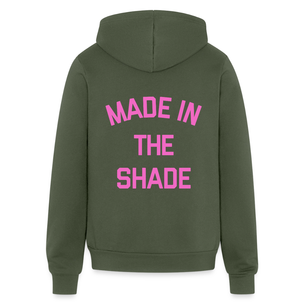 Made in the Shade Unisex Full Zip Hoodie - military green
