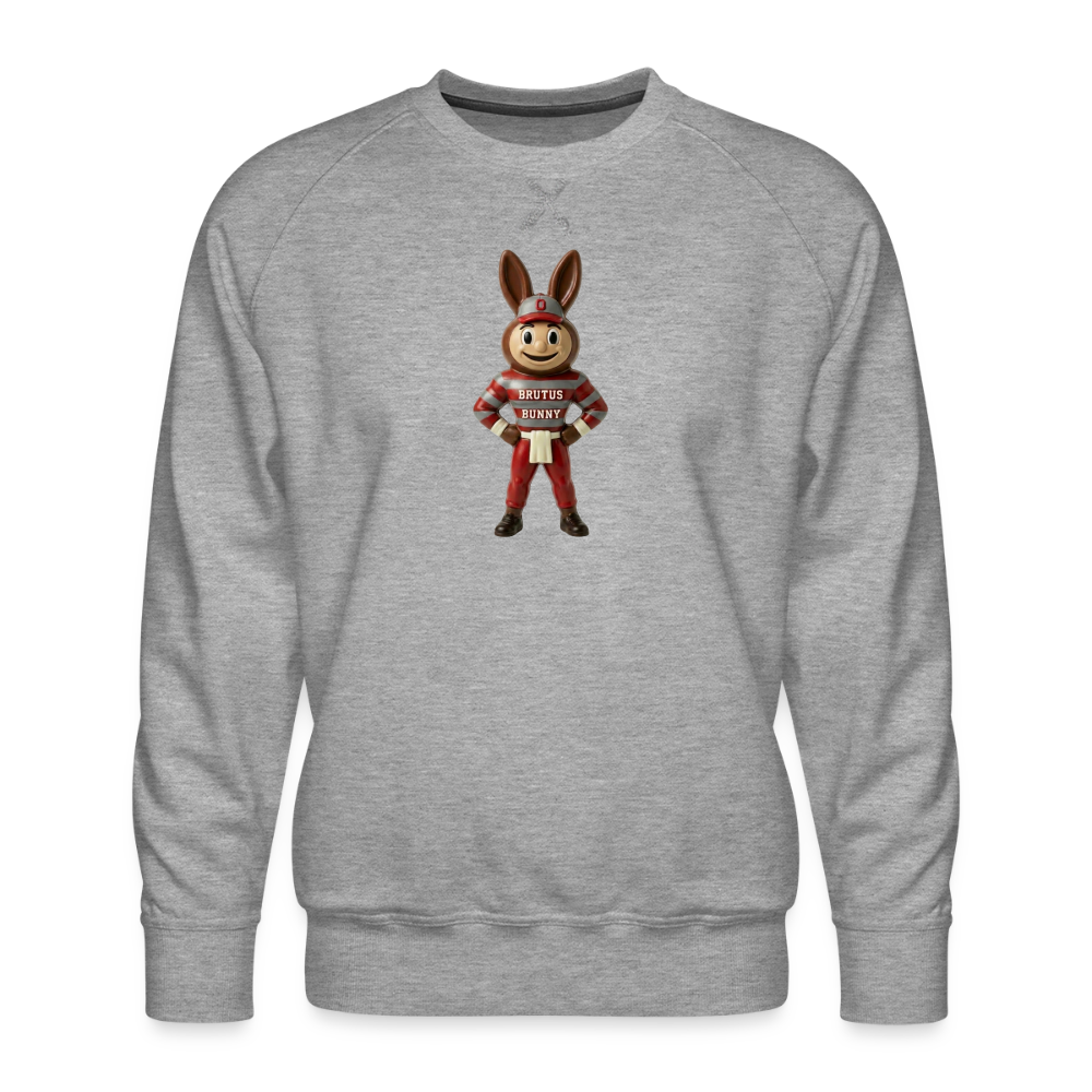 Brutus Bunny Men’s Premium Sweatshirt - heather grey