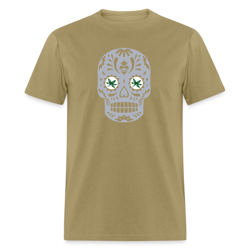 Sugar Skulls BuckEYES Unisex Classic T-Shirt - khaki