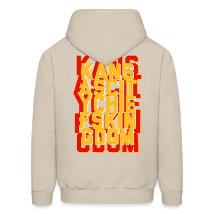 KC Chiefs Kingdom Men's Hoodie - Sand
